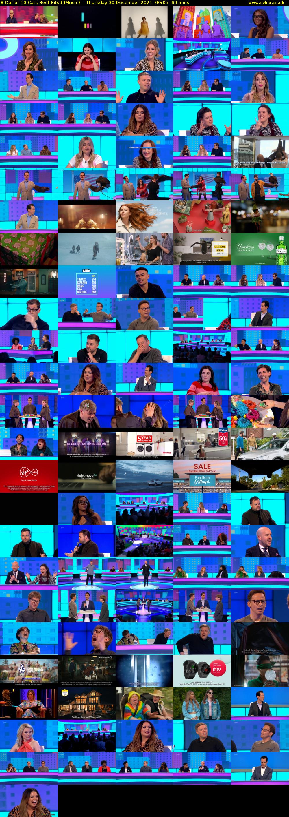 8 Out of 10 Cats Best Bits (4Music) Thursday 30 December 2021 00:05 - 01:05