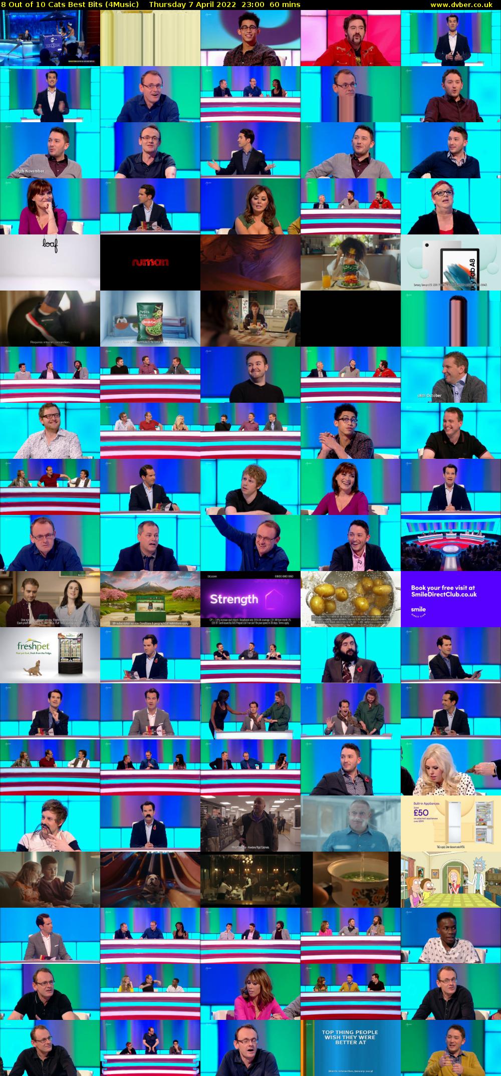 8 Out of 10 Cats Best Bits (4Music) Thursday 7 April 2022 23:00 - 00:00