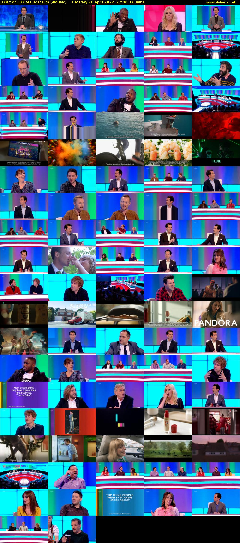 8 Out of 10 Cats Best Bits (4Music) Tuesday 26 April 2022 22:00 - 23:00
