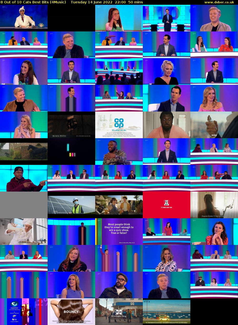 8 Out of 10 Cats Best Bits (4Music) Tuesday 14 June 2022 22:00 - 22:50