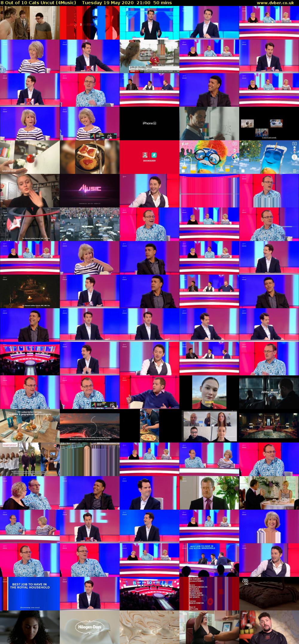 8 Out of 10 Cats Uncut (4Music) Tuesday 19 May 2020 21:00 - 21:50