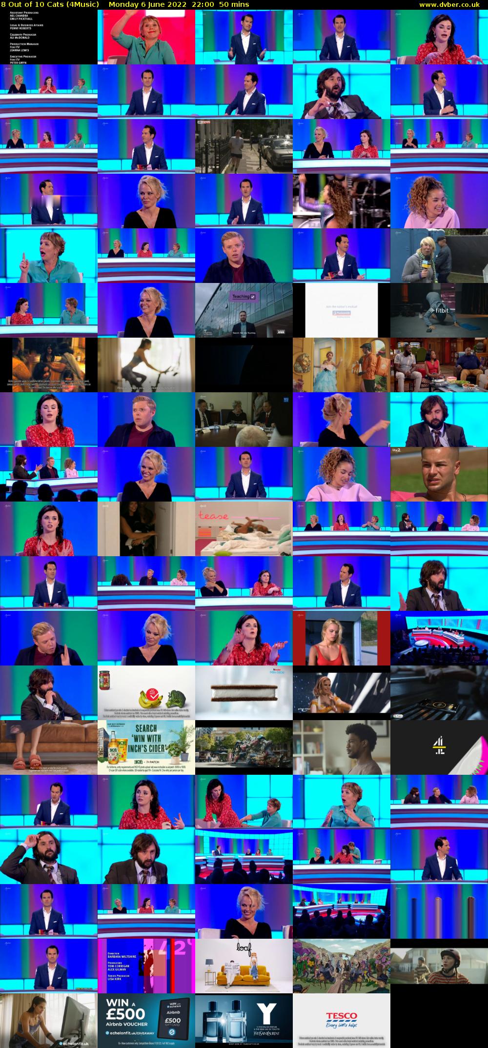 8 Out of 10 Cats (4Music) Monday 6 June 2022 22:00 - 22:50