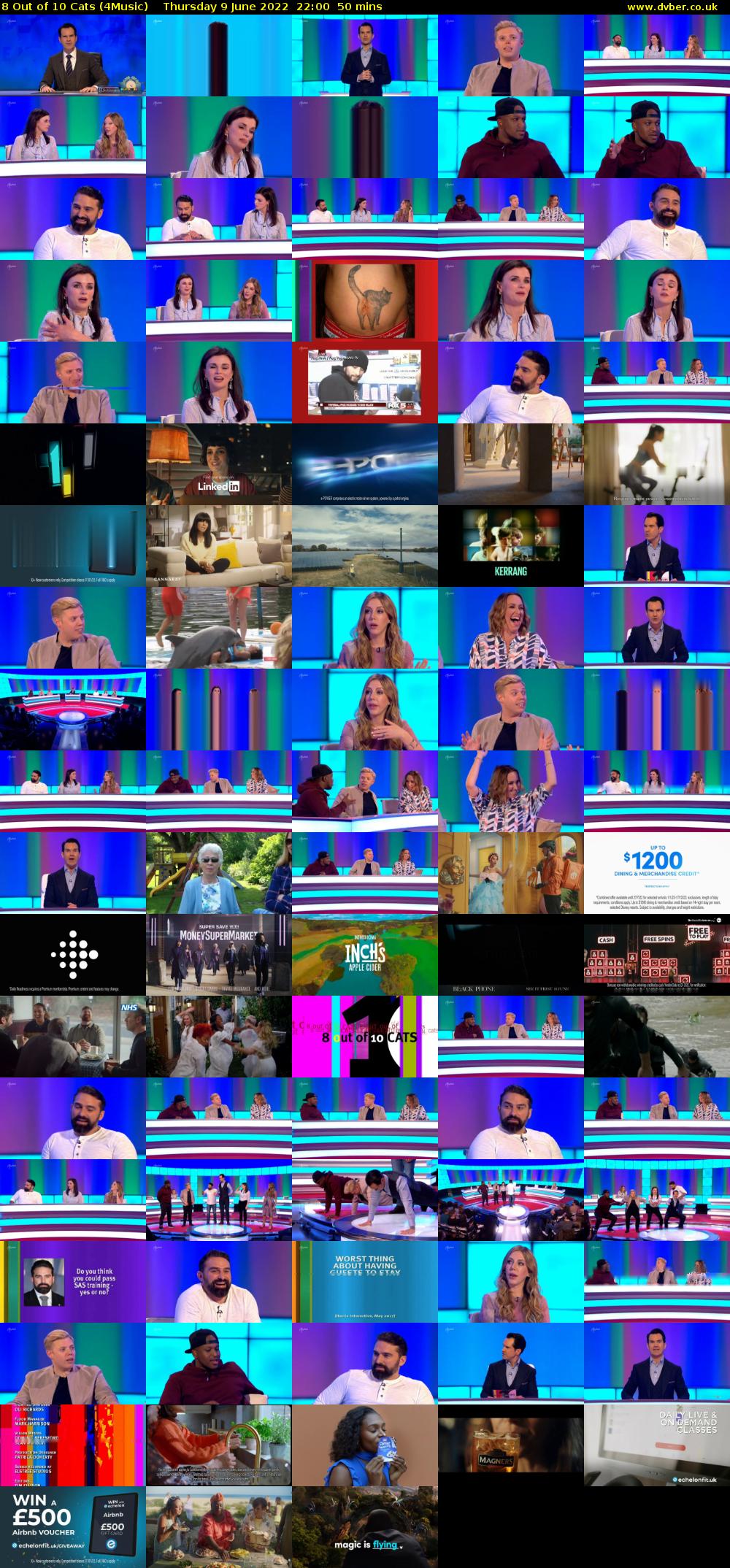 8 Out of 10 Cats (4Music) Thursday 9 June 2022 22:00 - 22:50