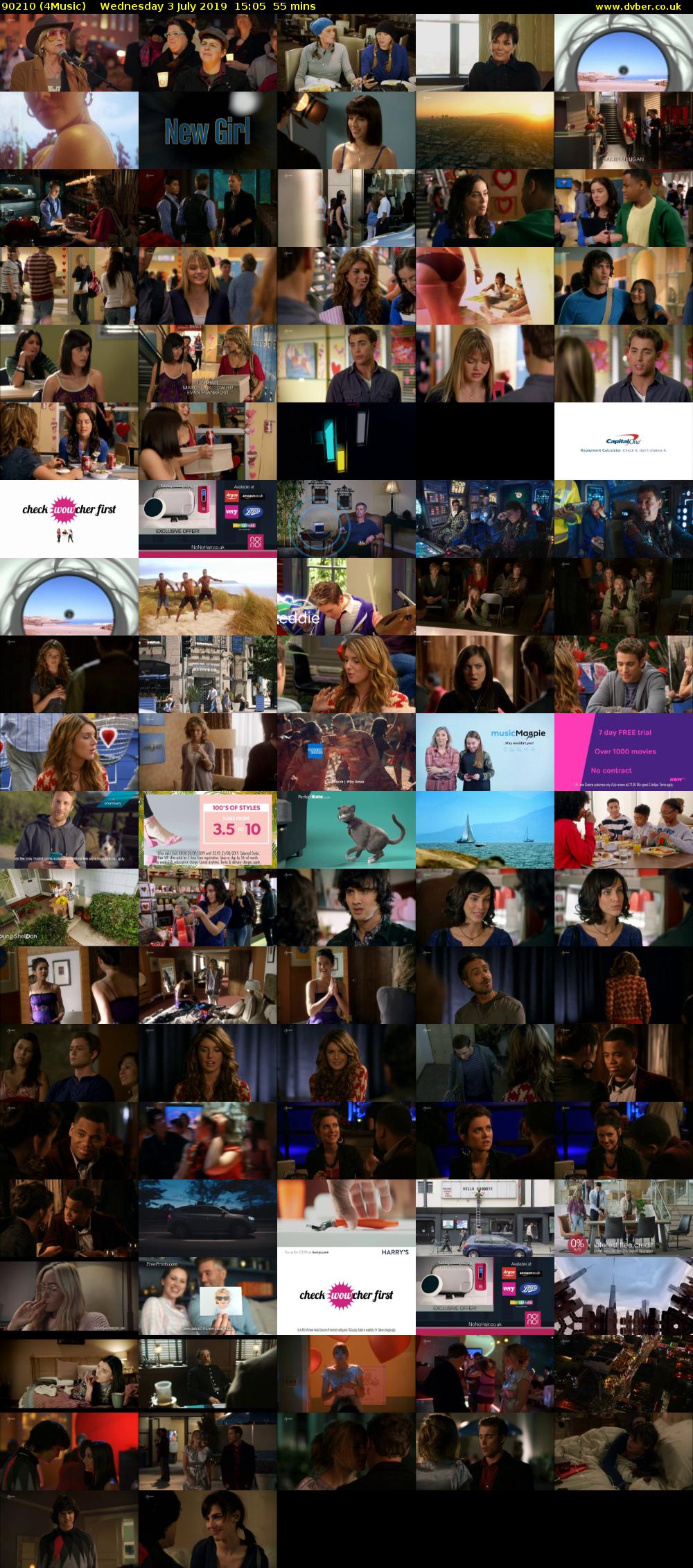 90210 (4Music) Wednesday 3 July 2019 15:05 - 16:00