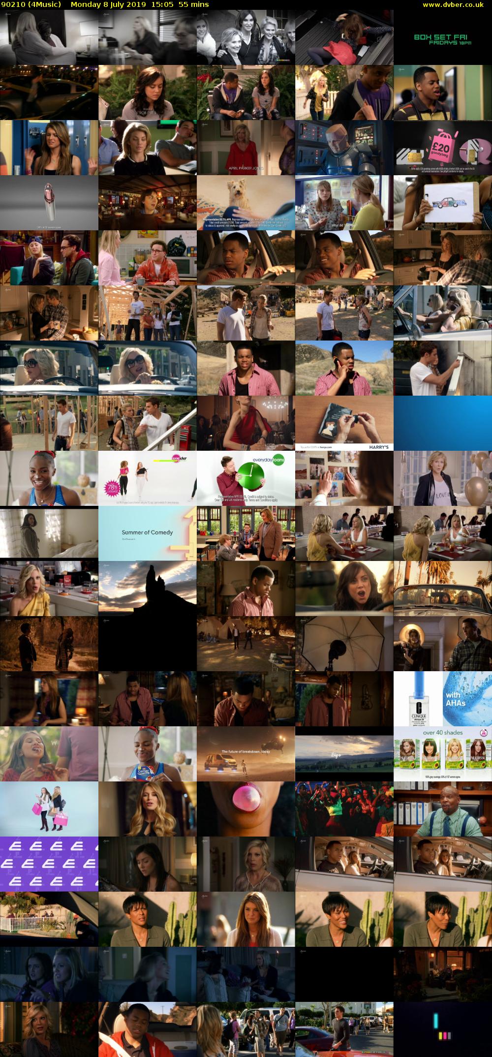 90210 (4Music) Monday 8 July 2019 15:05 - 16:00