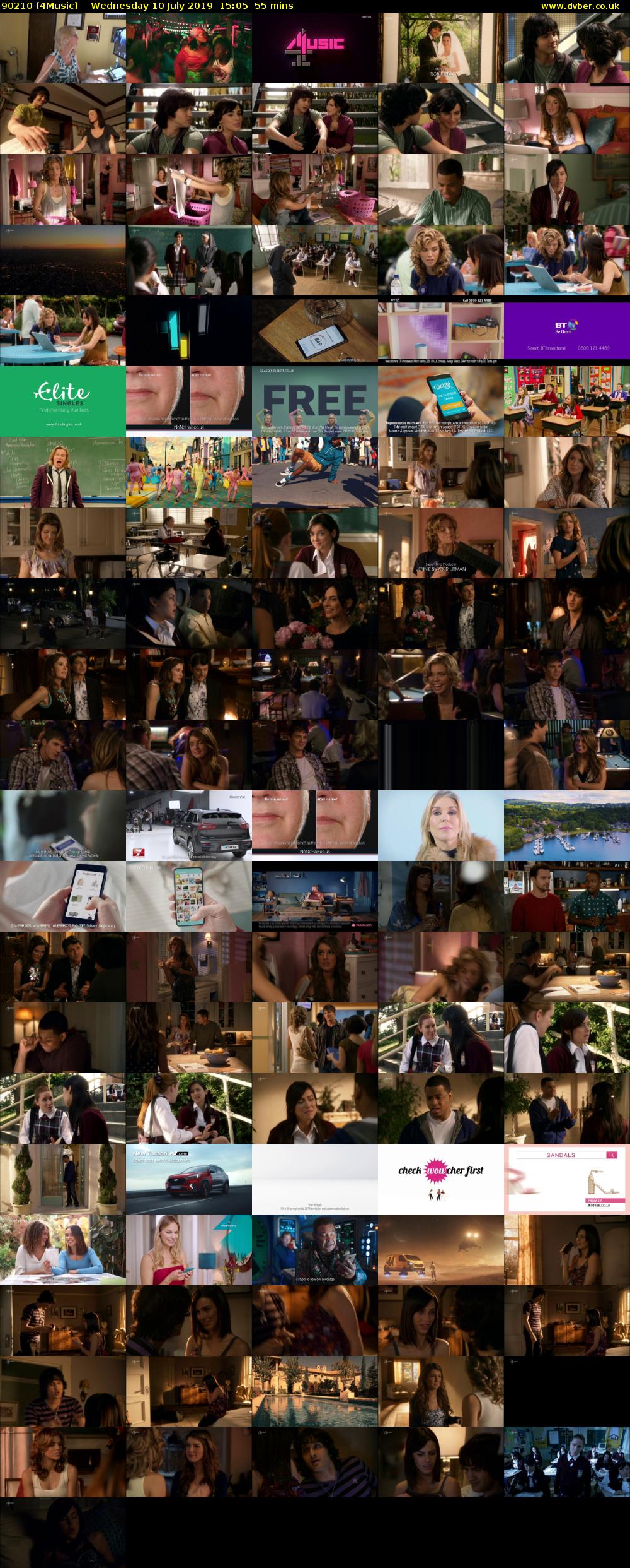 90210 (4Music) Wednesday 10 July 2019 15:05 - 16:00