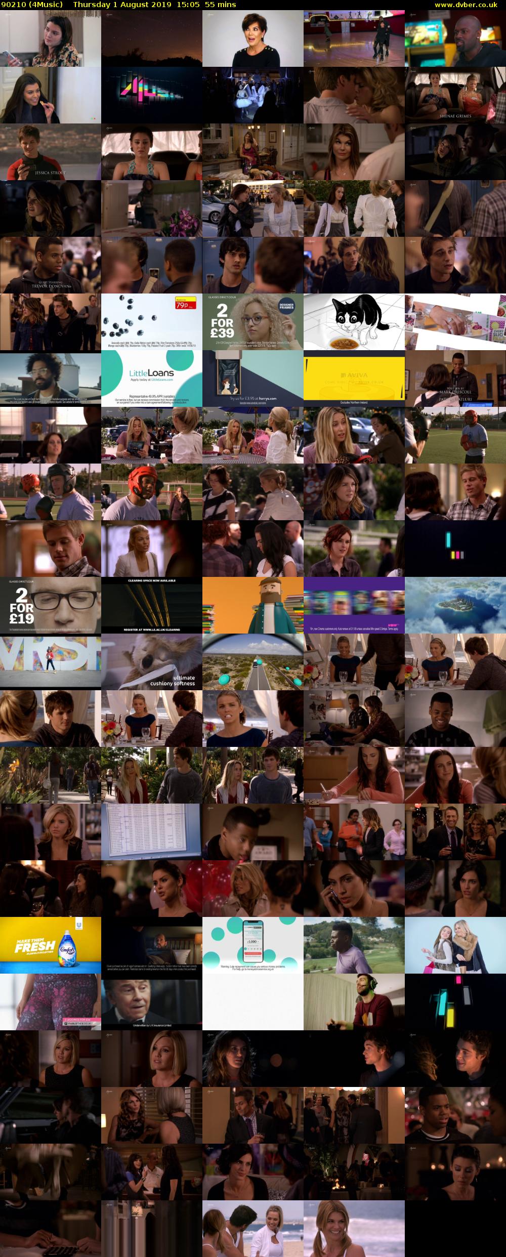 90210 (4Music) Thursday 1 August 2019 15:05 - 16:00