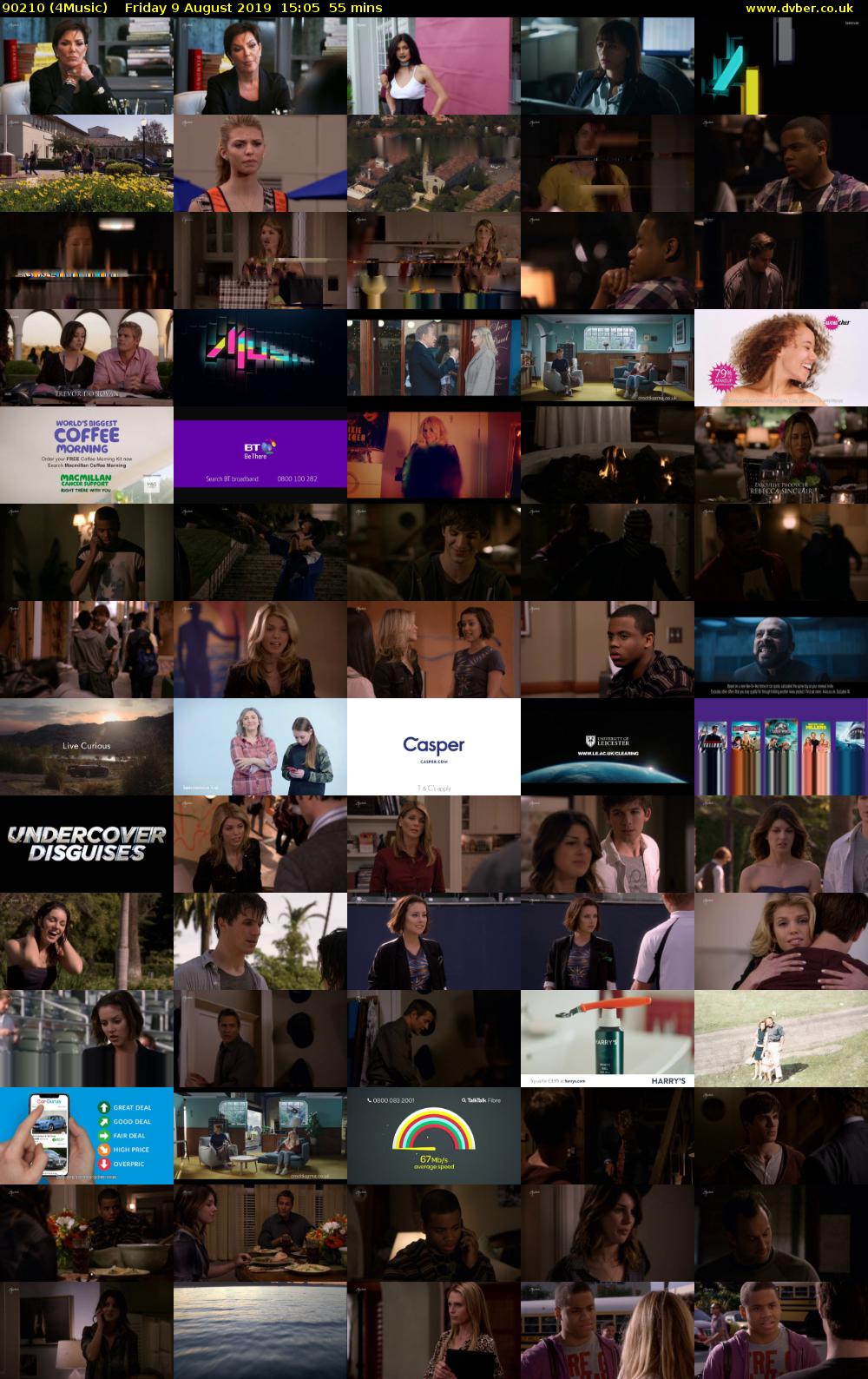 90210 (4Music) Friday 9 August 2019 15:05 - 16:00