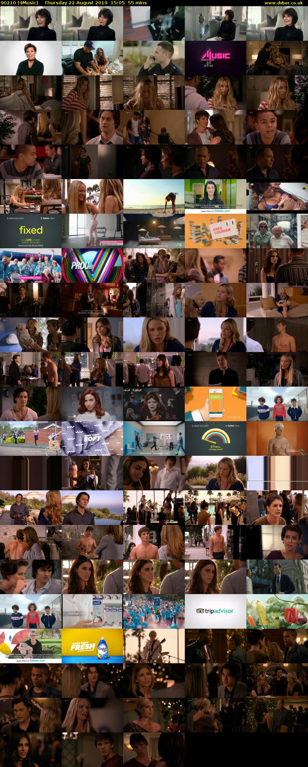 90210 (4Music) Thursday 22 August 2019 15:05 - 16:00