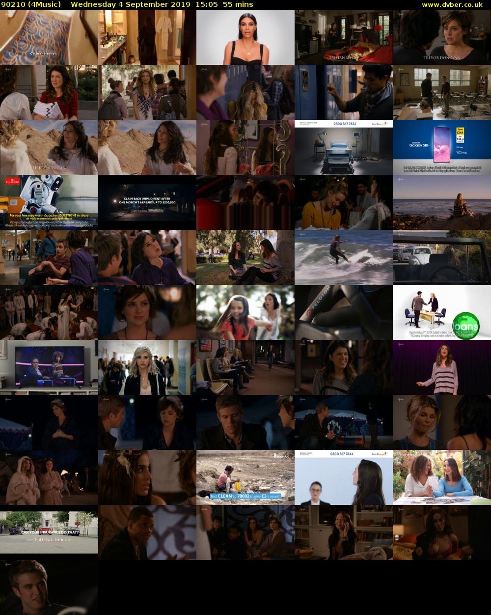 90210 (4Music) Wednesday 4 September 2019 15:05 - 16:00