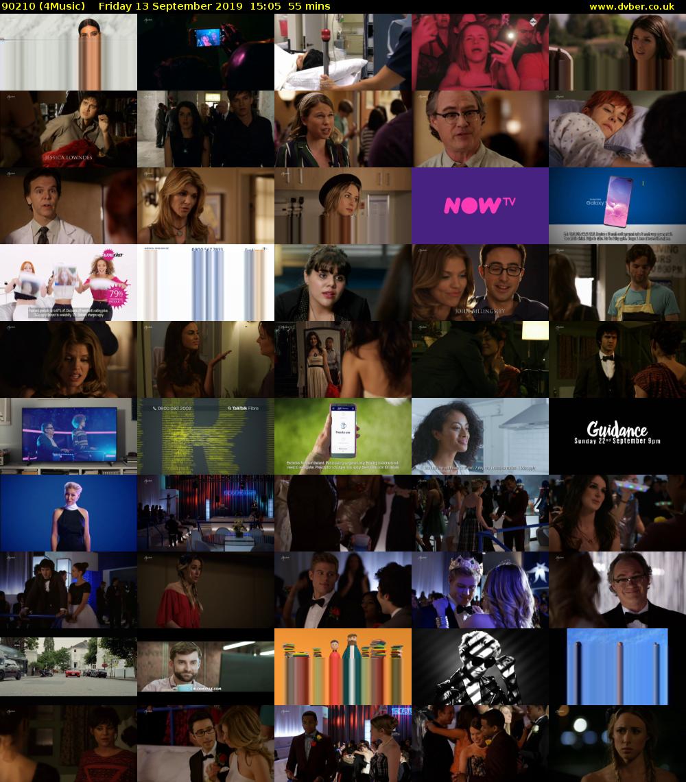 90210 (4Music) Friday 13 September 2019 15:05 - 16:00