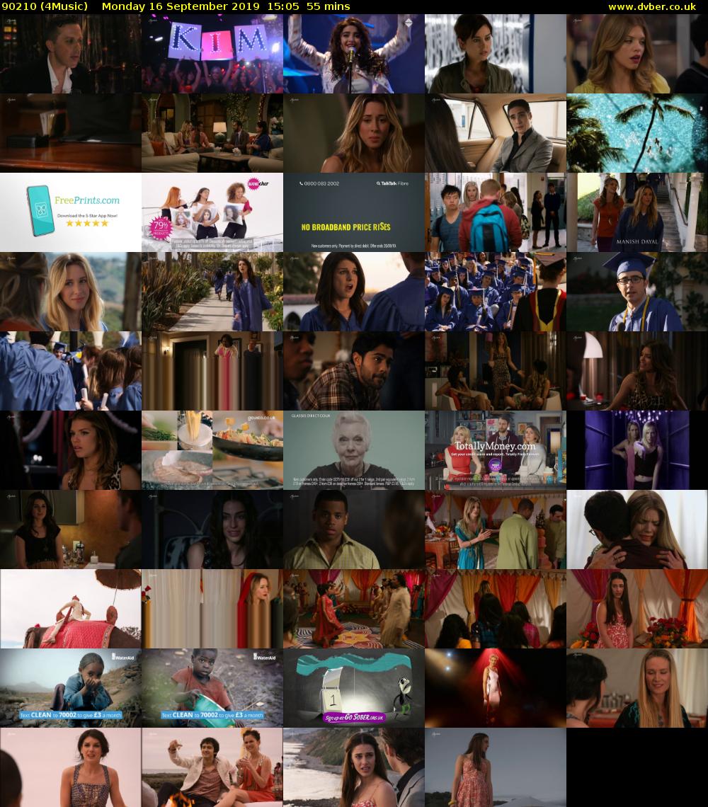90210 (4Music) Monday 16 September 2019 15:05 - 16:00