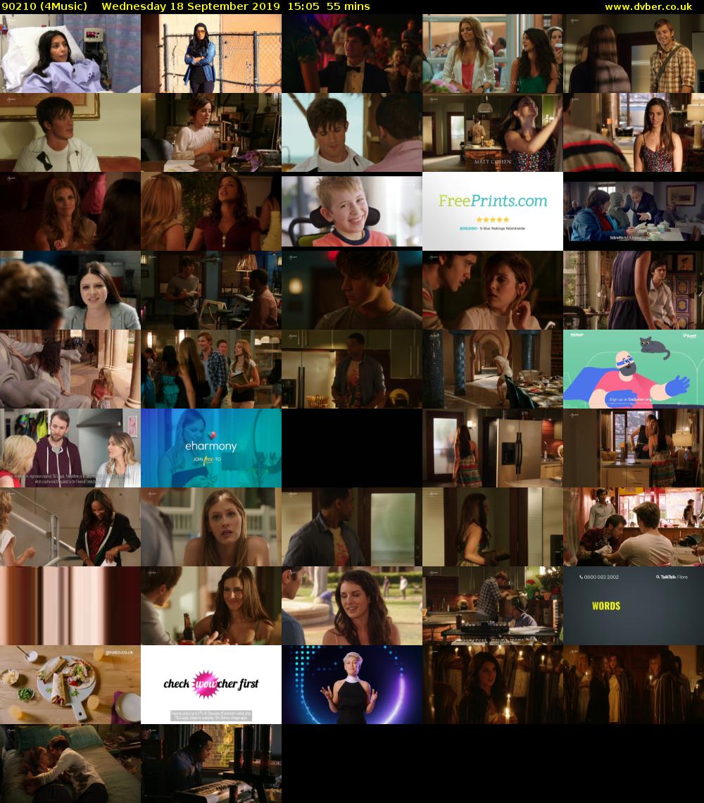 90210 (4Music) Wednesday 18 September 2019 15:05 - 16:00