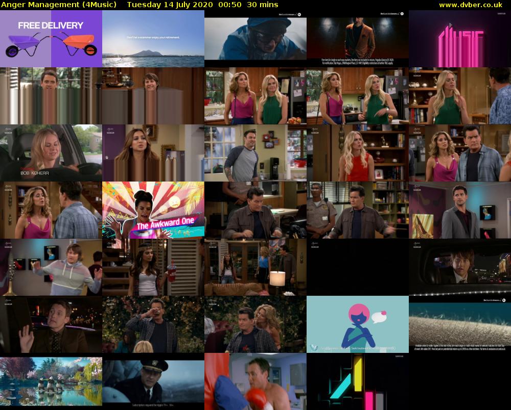 Anger Management (4Music) Tuesday 14 July 2020 00:50 - 01:20