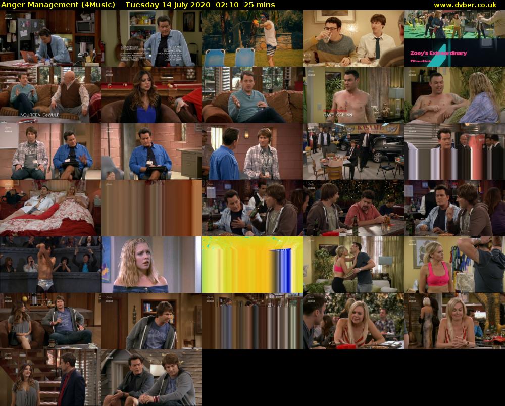 Anger Management (4Music) Tuesday 14 July 2020 02:10 - 02:35