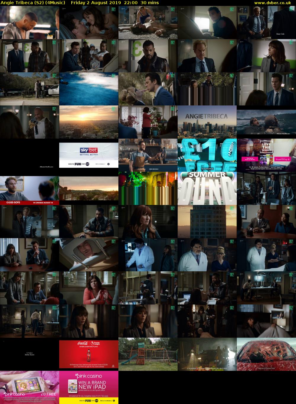 Angie Tribeca (S2) (4Music) Friday 2 August 2019 22:00 - 22:30