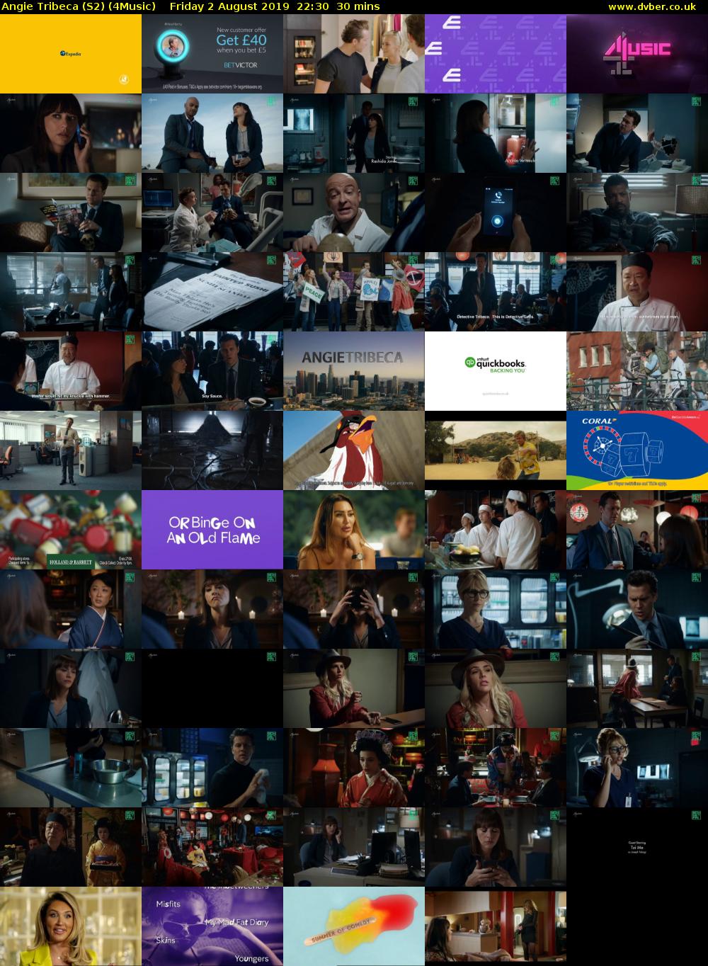Angie Tribeca (S2) (4Music) Friday 2 August 2019 22:30 - 23:00