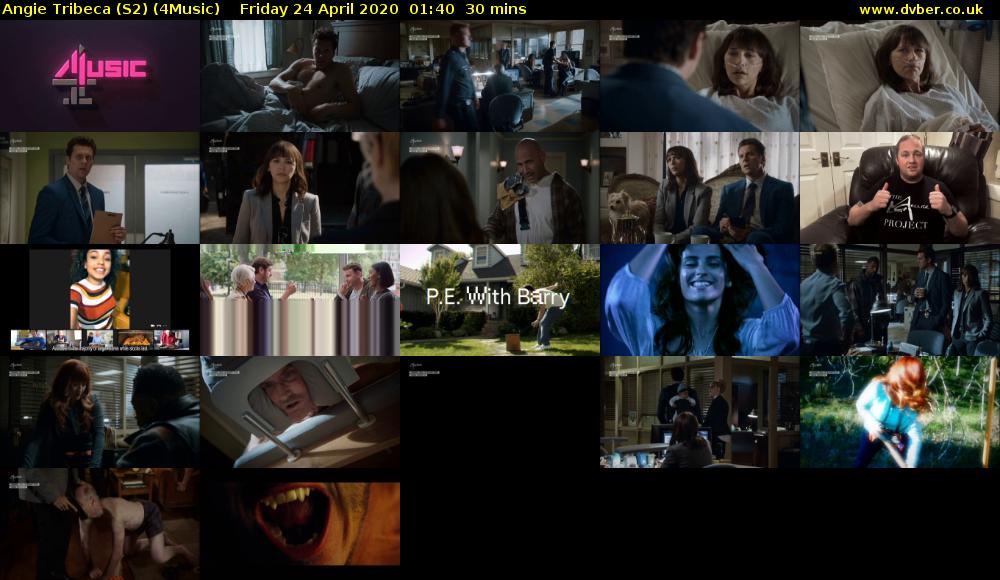 Angie Tribeca (S2) (4Music) Friday 24 April 2020 01:40 - 02:10