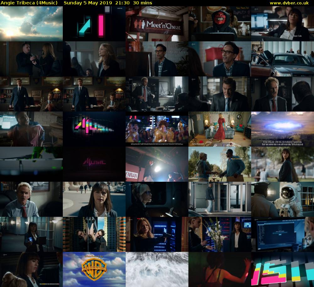 Angie Tribeca (4Music) Sunday 5 May 2019 21:30 - 22:00