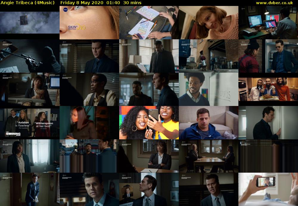 Angie Tribeca (4Music) Friday 8 May 2020 01:40 - 02:10