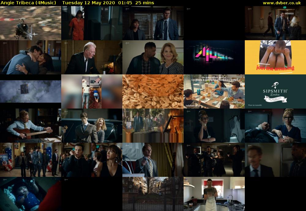 Angie Tribeca (4Music) Tuesday 12 May 2020 01:45 - 02:10