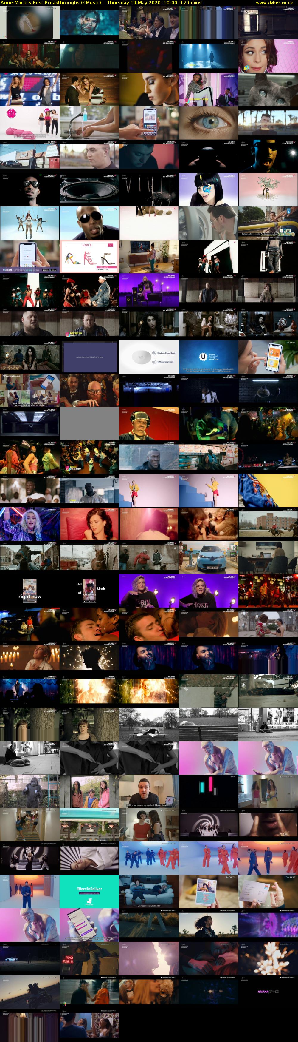 Anne-Marie's Best Breakthroughs (4Music) Thursday 14 May 2020 10:00 - 12:00