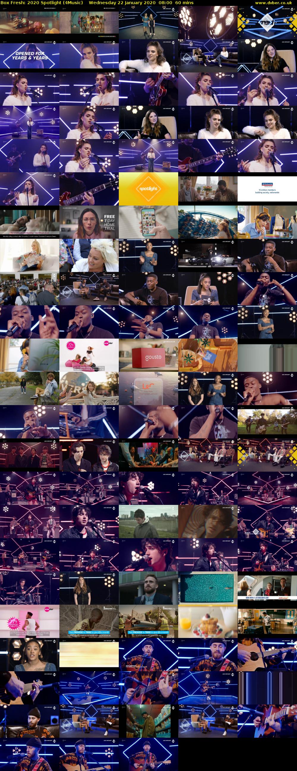 Box Fresh: 2020 Spotlight (4Music) Wednesday 22 January 2020 08:00 - 09:00