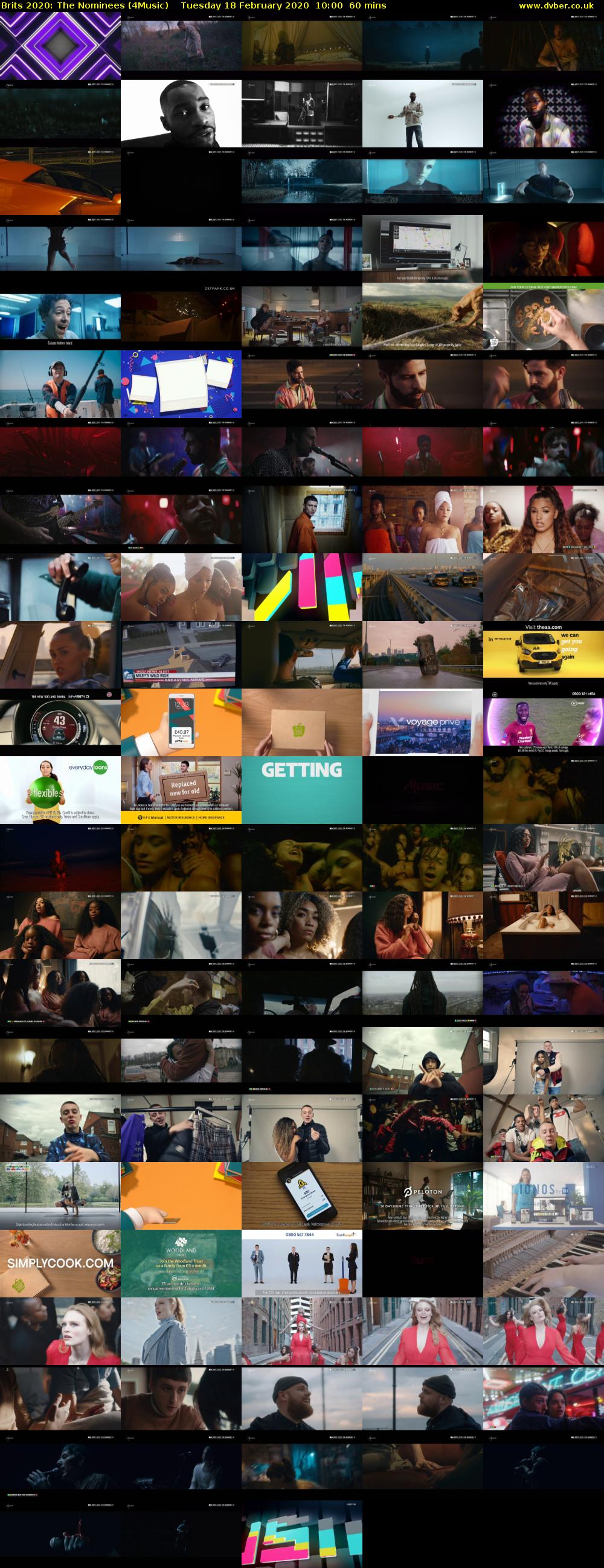 Brits 2020: The Nominees (4Music) Tuesday 18 February 2020 10:00 - 11:00