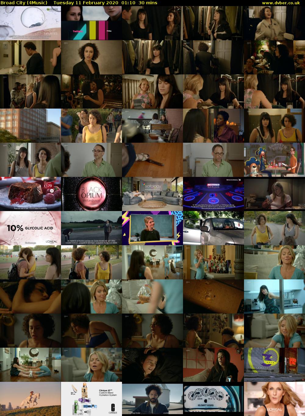 Broad City (4Music) Tuesday 11 February 2020 01:10 - 01:40
