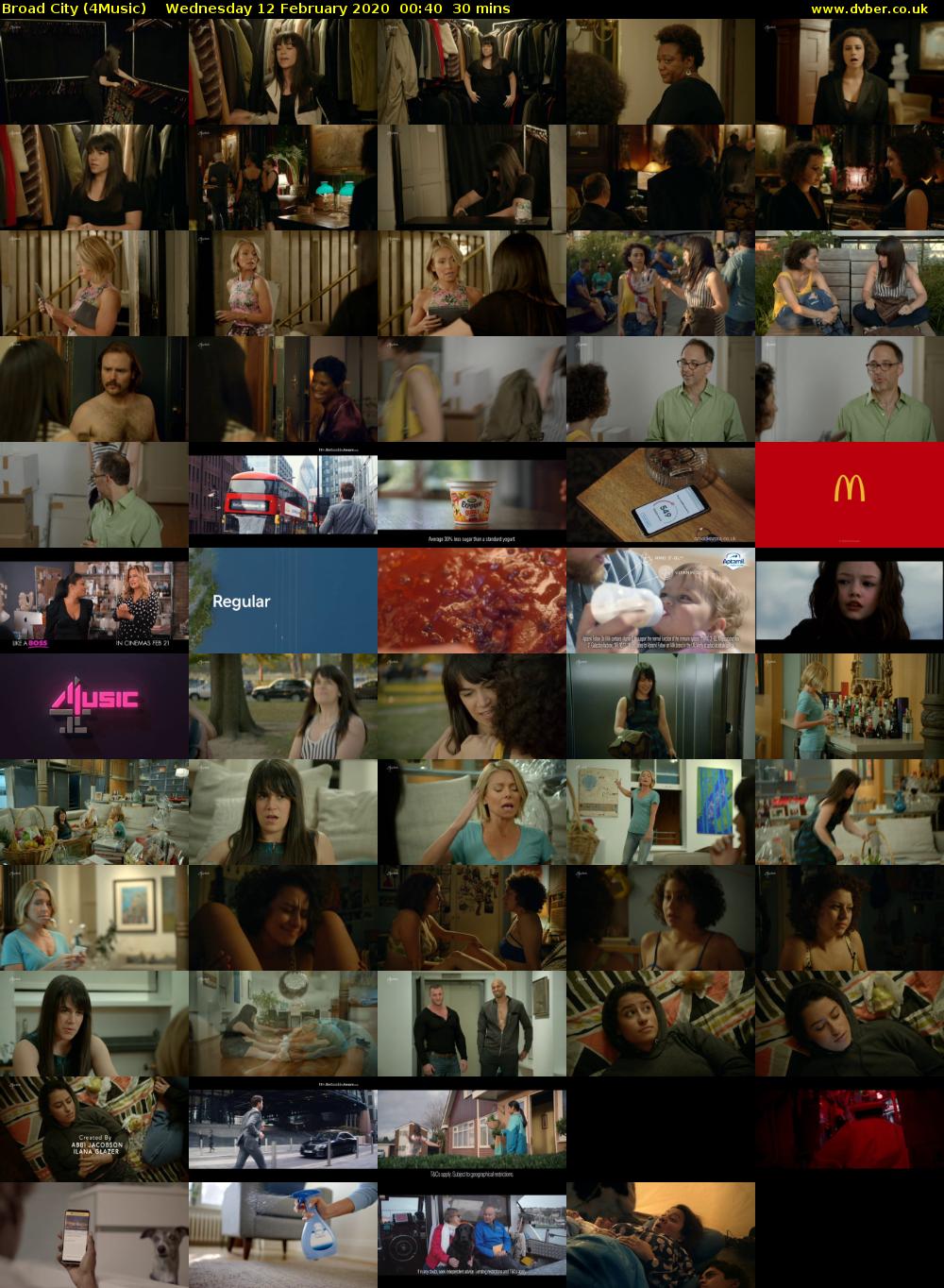 Broad City (4Music) Wednesday 12 February 2020 00:40 - 01:10