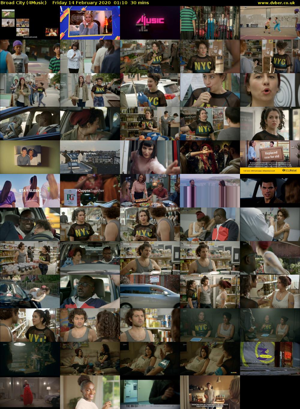 Broad City (4Music) Friday 14 February 2020 01:10 - 01:40