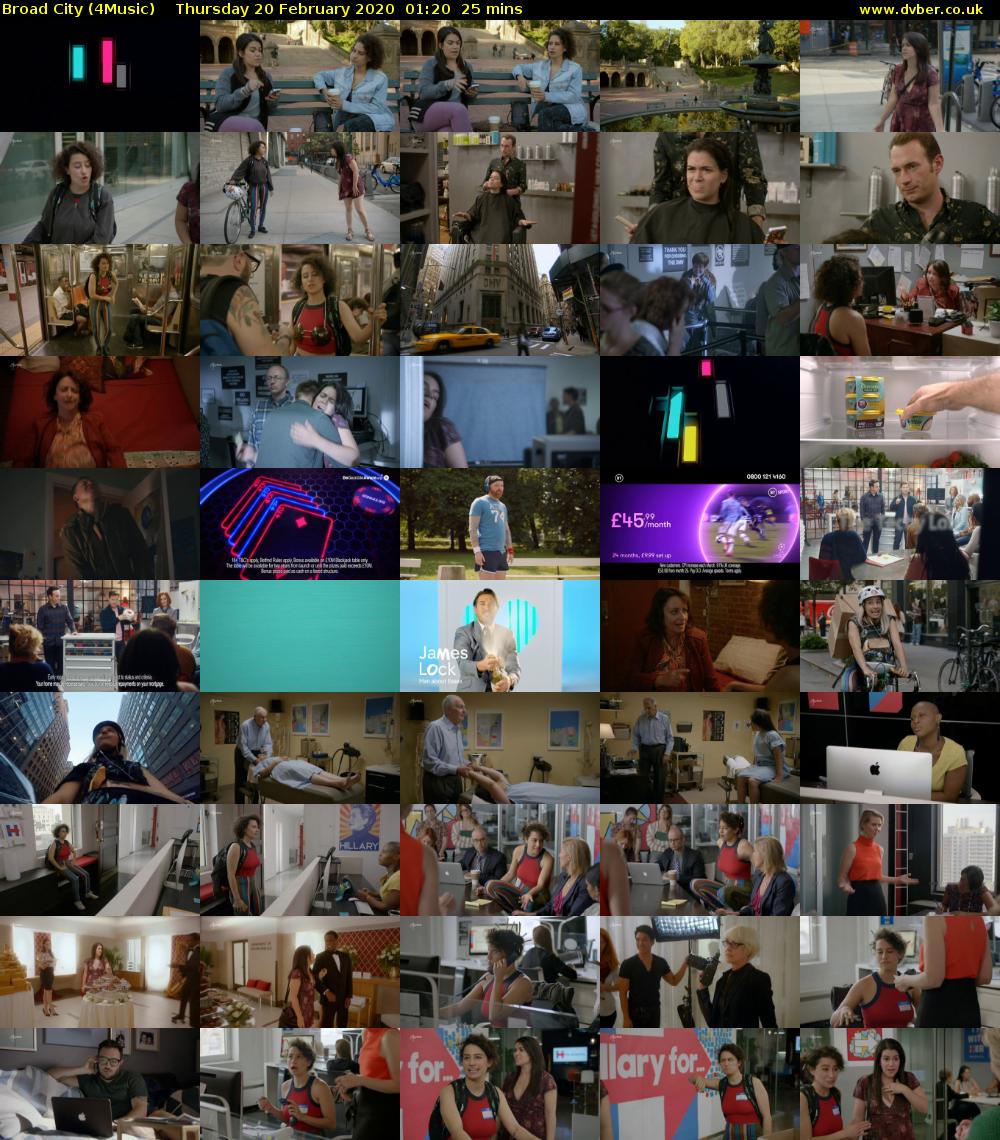 Broad City (4Music) Thursday 20 February 2020 01:20 - 01:45