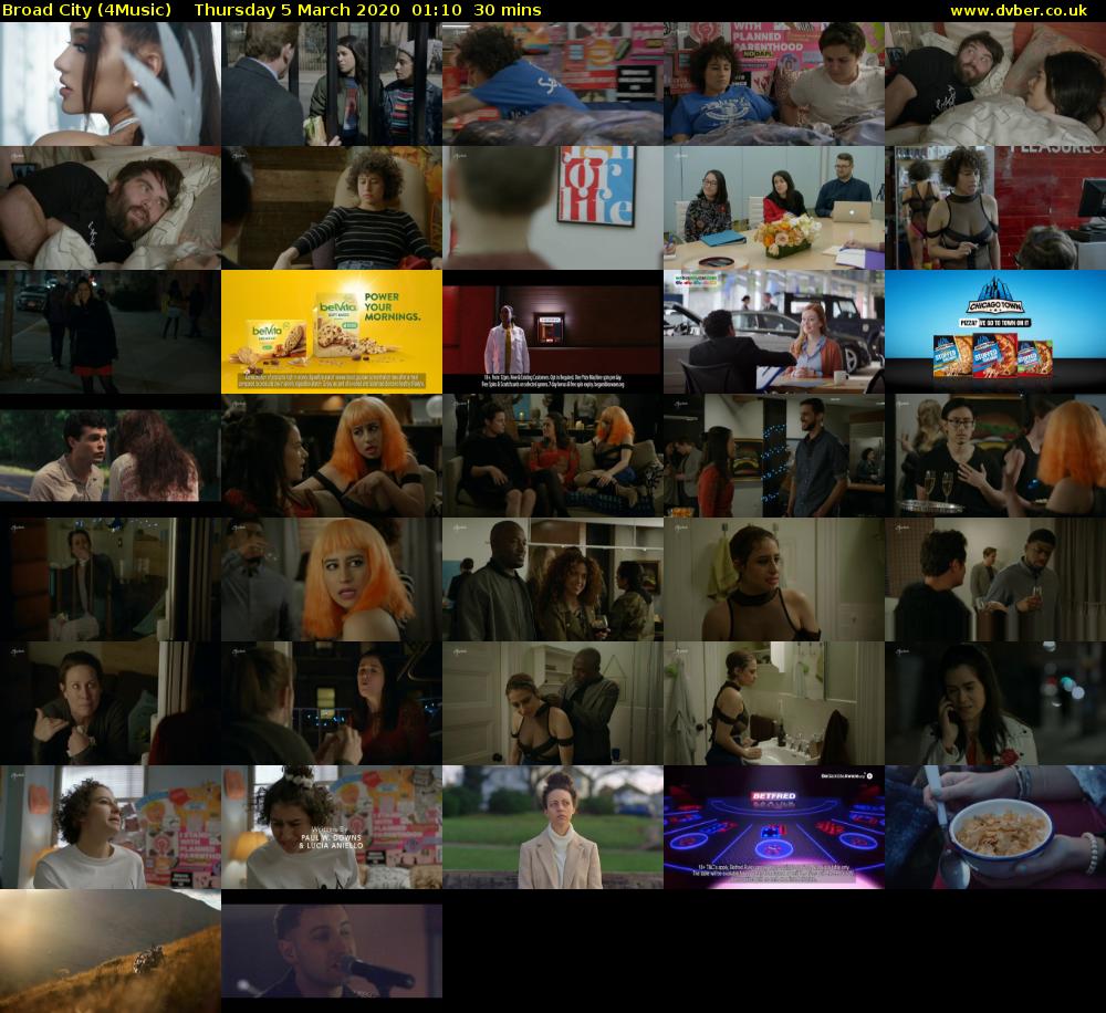 Broad City (4Music) Thursday 5 March 2020 01:10 - 01:40
