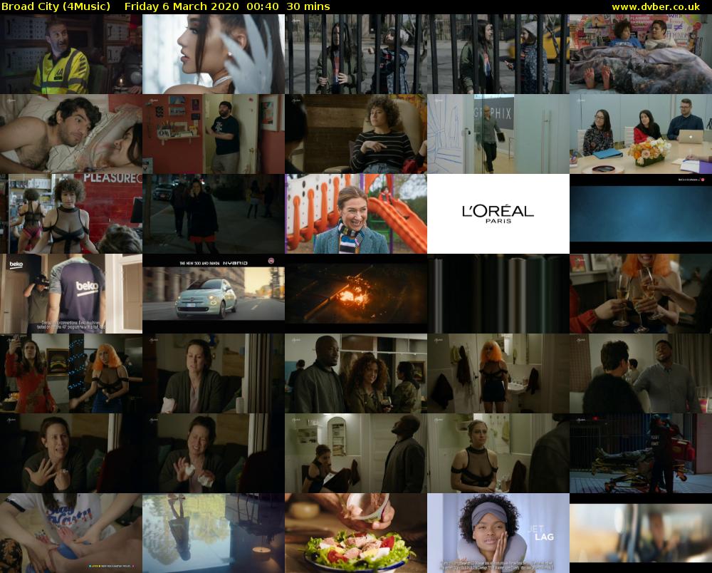 Broad City (4Music) Friday 6 March 2020 00:40 - 01:10