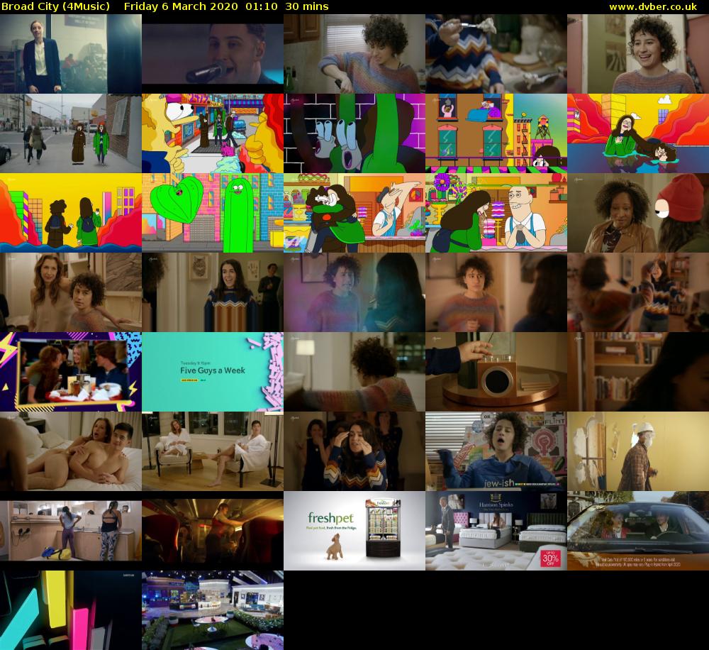 Broad City (4Music) Friday 6 March 2020 01:10 - 01:40