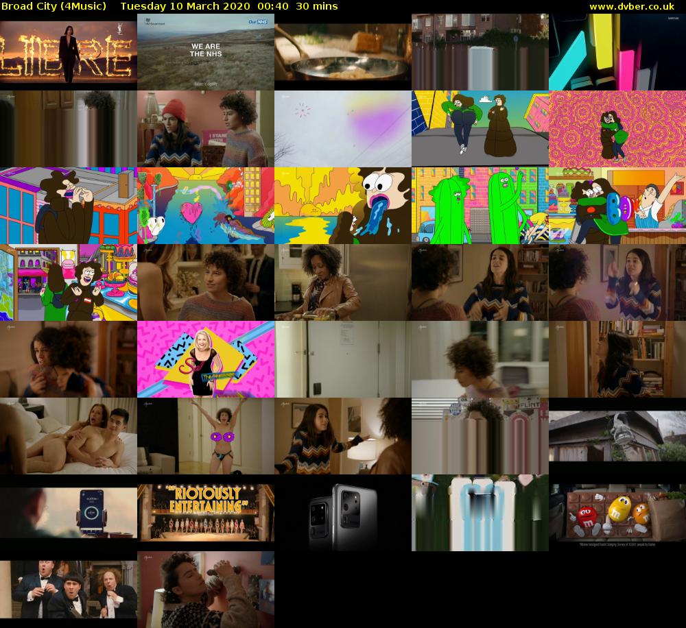 Broad City (4Music) Tuesday 10 March 2020 00:40 - 01:10