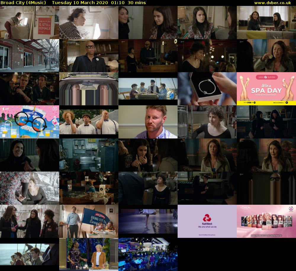 Broad City (4Music) Tuesday 10 March 2020 01:10 - 01:40