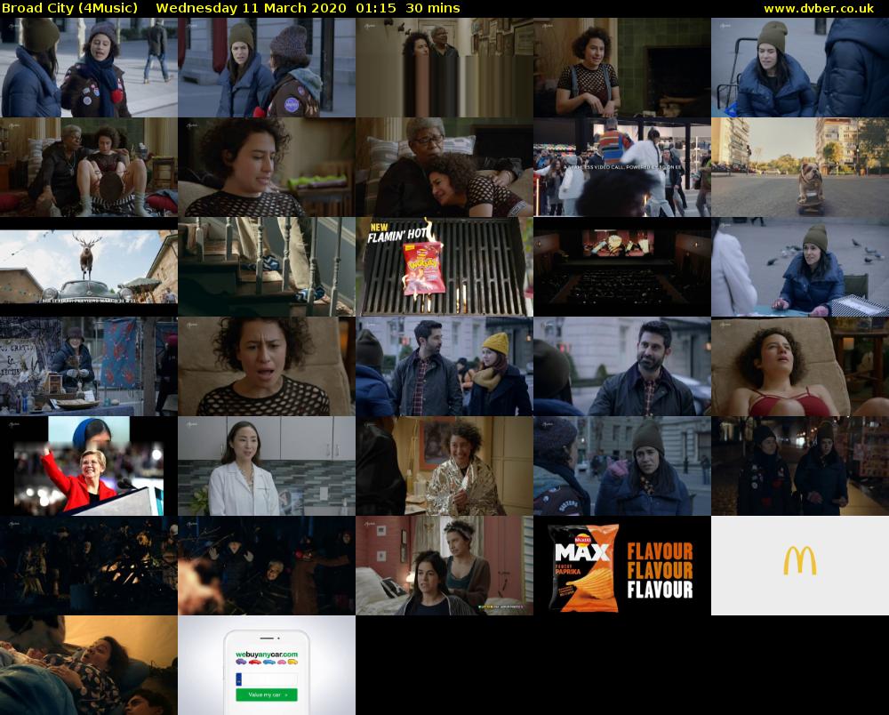 Broad City (4Music) Wednesday 11 March 2020 01:15 - 01:45