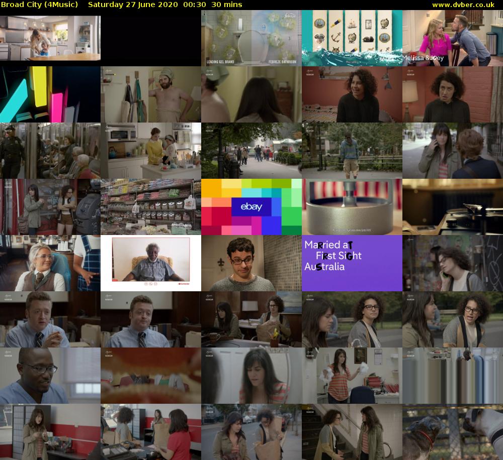 Broad City (4Music) Saturday 27 June 2020 00:30 - 01:00