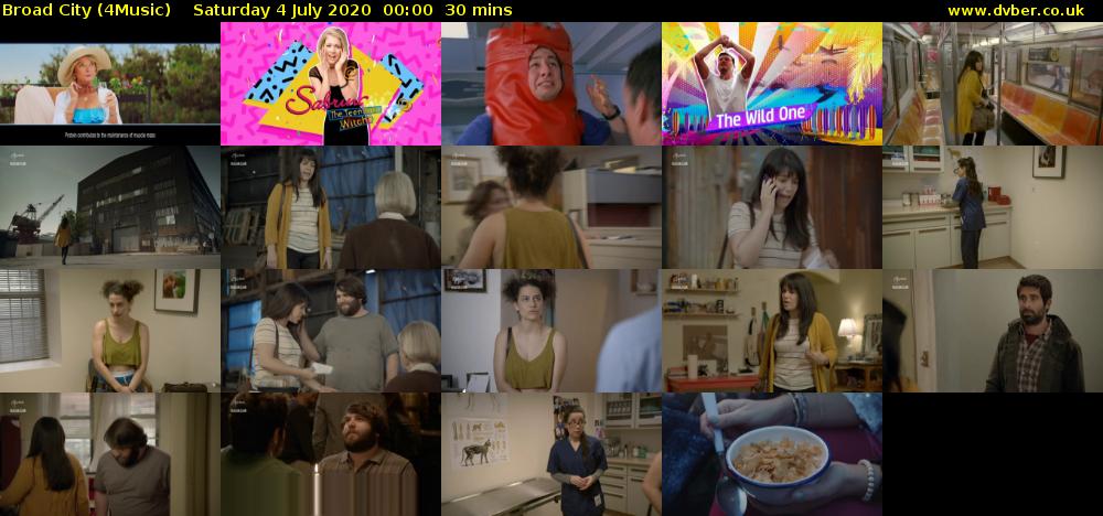 Broad City (4Music) Saturday 4 July 2020 00:00 - 00:30