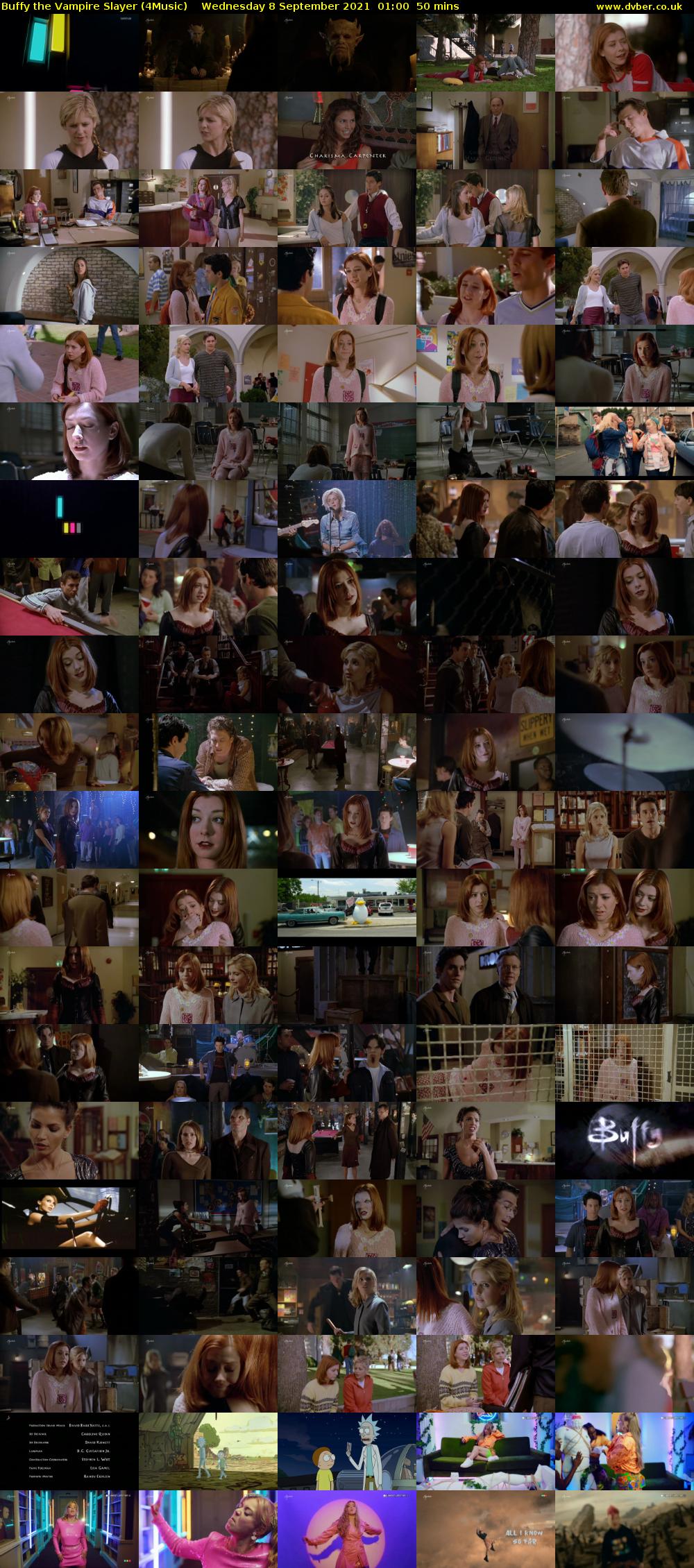 Buffy the Vampire Slayer (4Music) Wednesday 8 September 2021 02:00 - 02:50