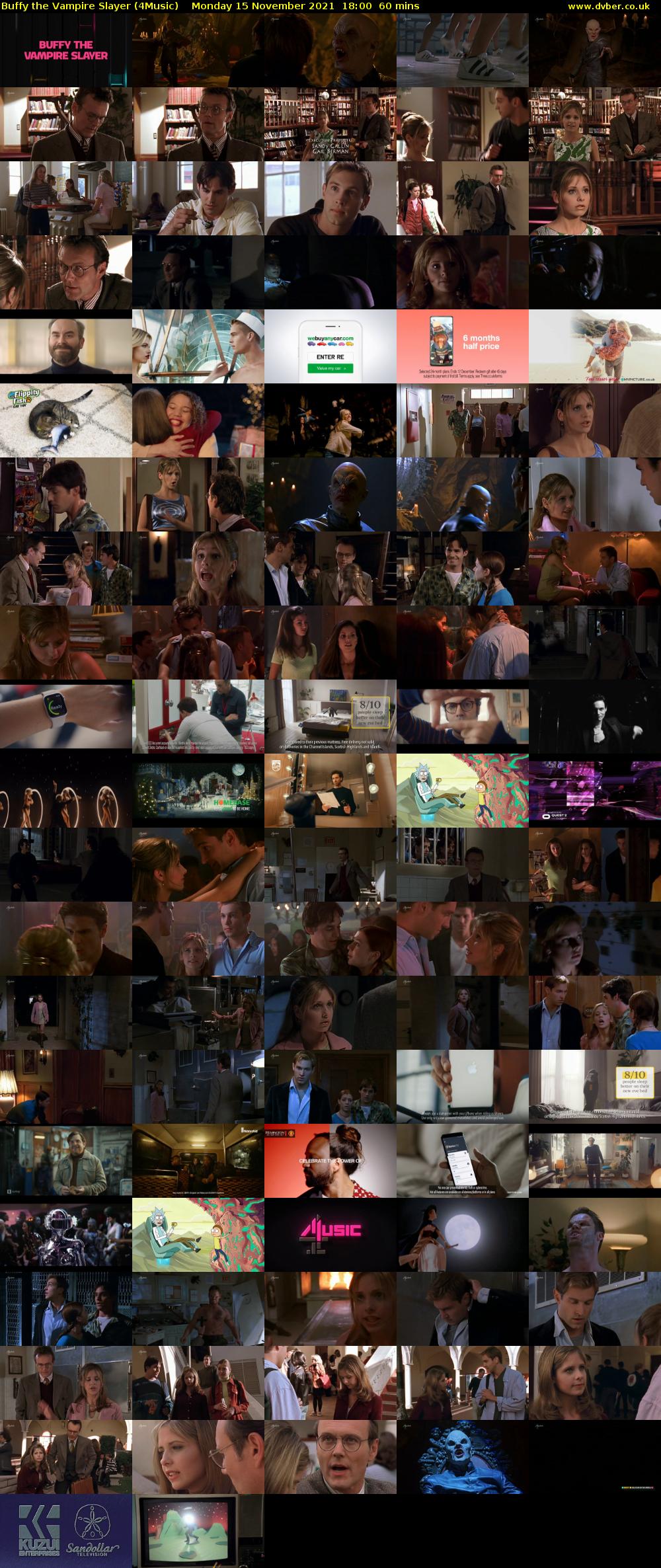Buffy the Vampire Slayer (4Music) Monday 15 November 2021 18:00 - 19:00