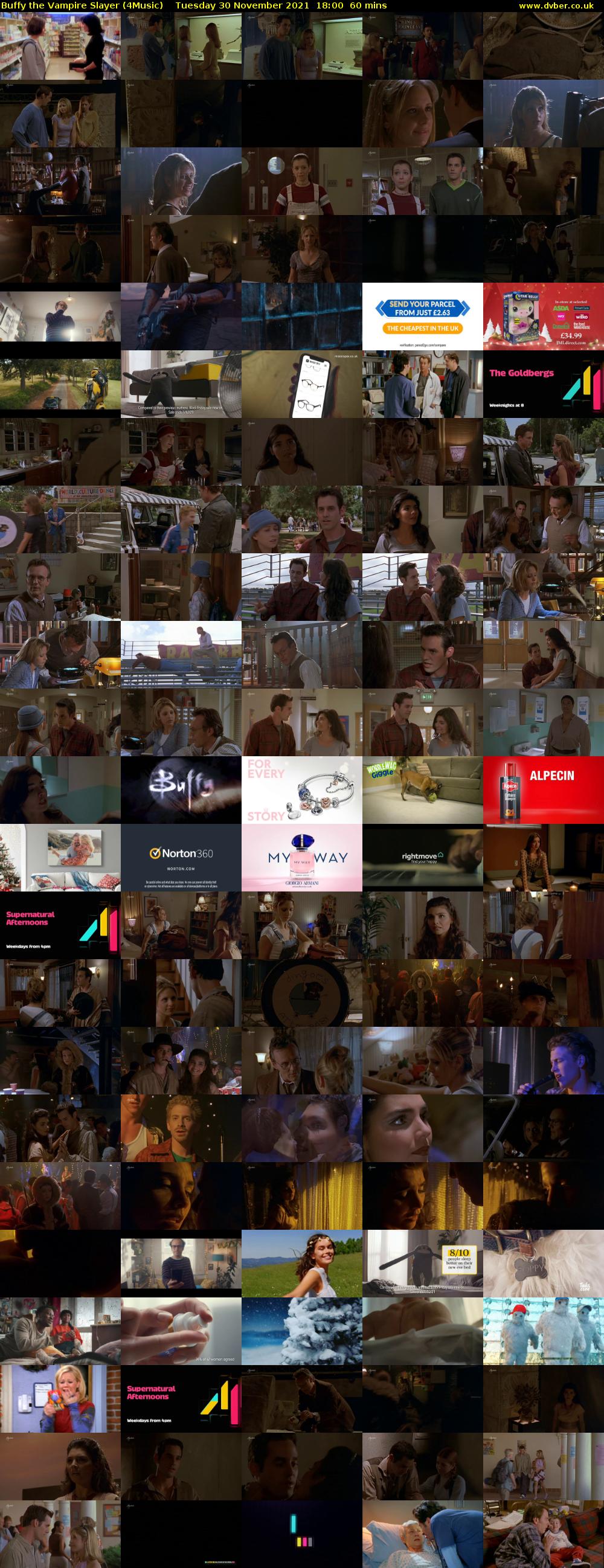 Buffy the Vampire Slayer (4Music) Tuesday 30 November 2021 18:00 - 19:00