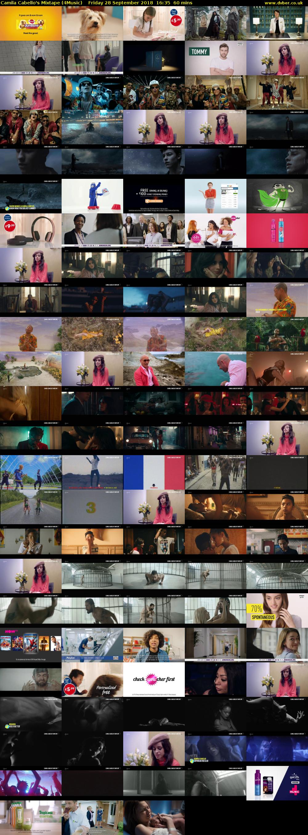 Camila Cabello's Mixtape (4Music) Friday 28 September 2018 16:35 - 17:35