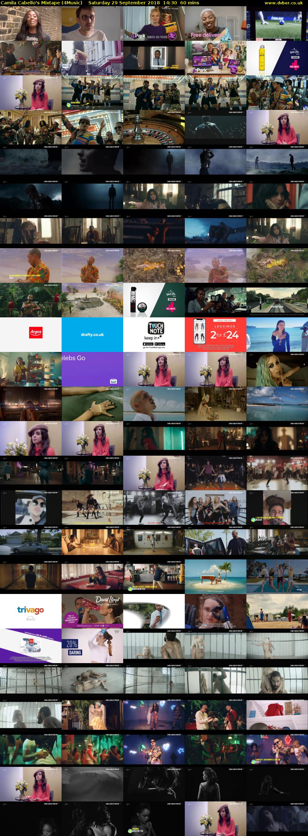 Camila Cabello's Mixtape (4Music) Saturday 29 September 2018 14:30 - 15:30