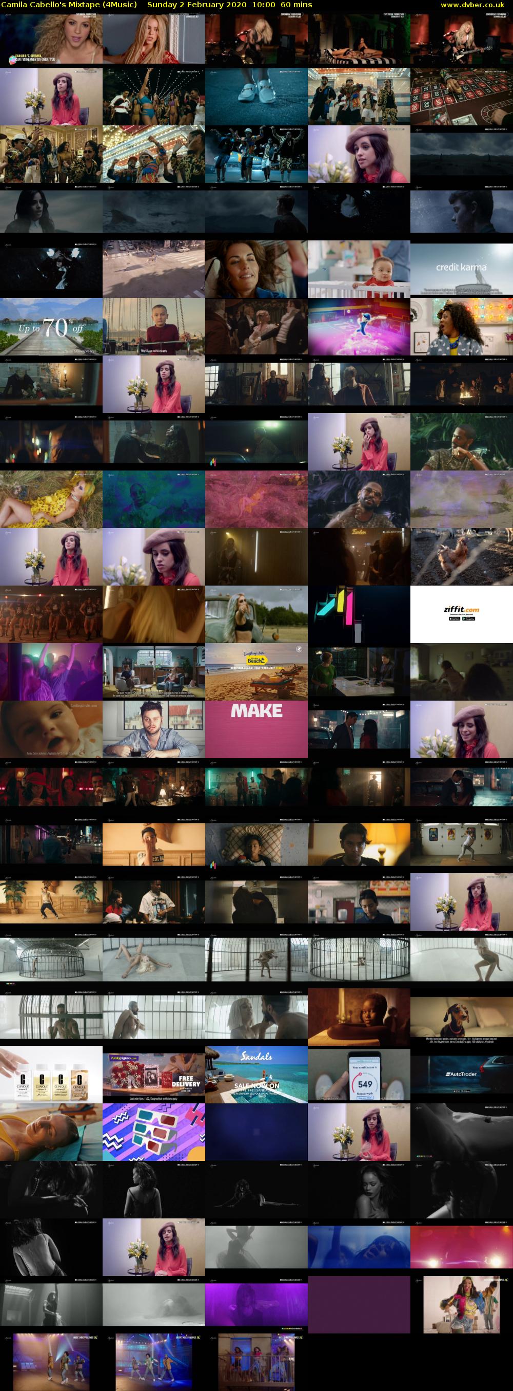 Camila Cabello's Mixtape (4Music) Sunday 2 February 2020 10:00 - 11:00