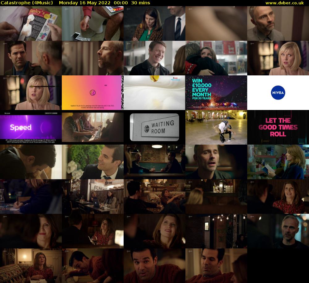 Catastrophe (4Music) Monday 16 May 2022 00:00 - 00:30