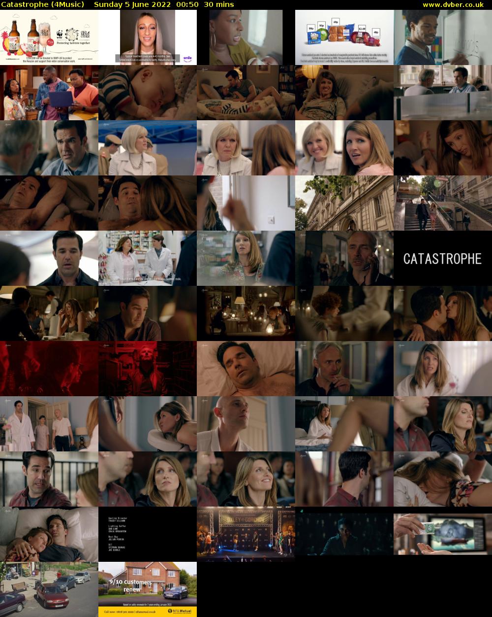 Catastrophe (4Music) Sunday 5 June 2022 00:50 - 01:20