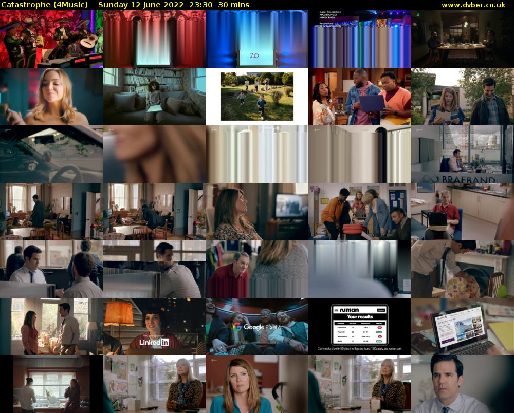 Catastrophe (4Music) Sunday 12 June 2022 23:30 - 00:00