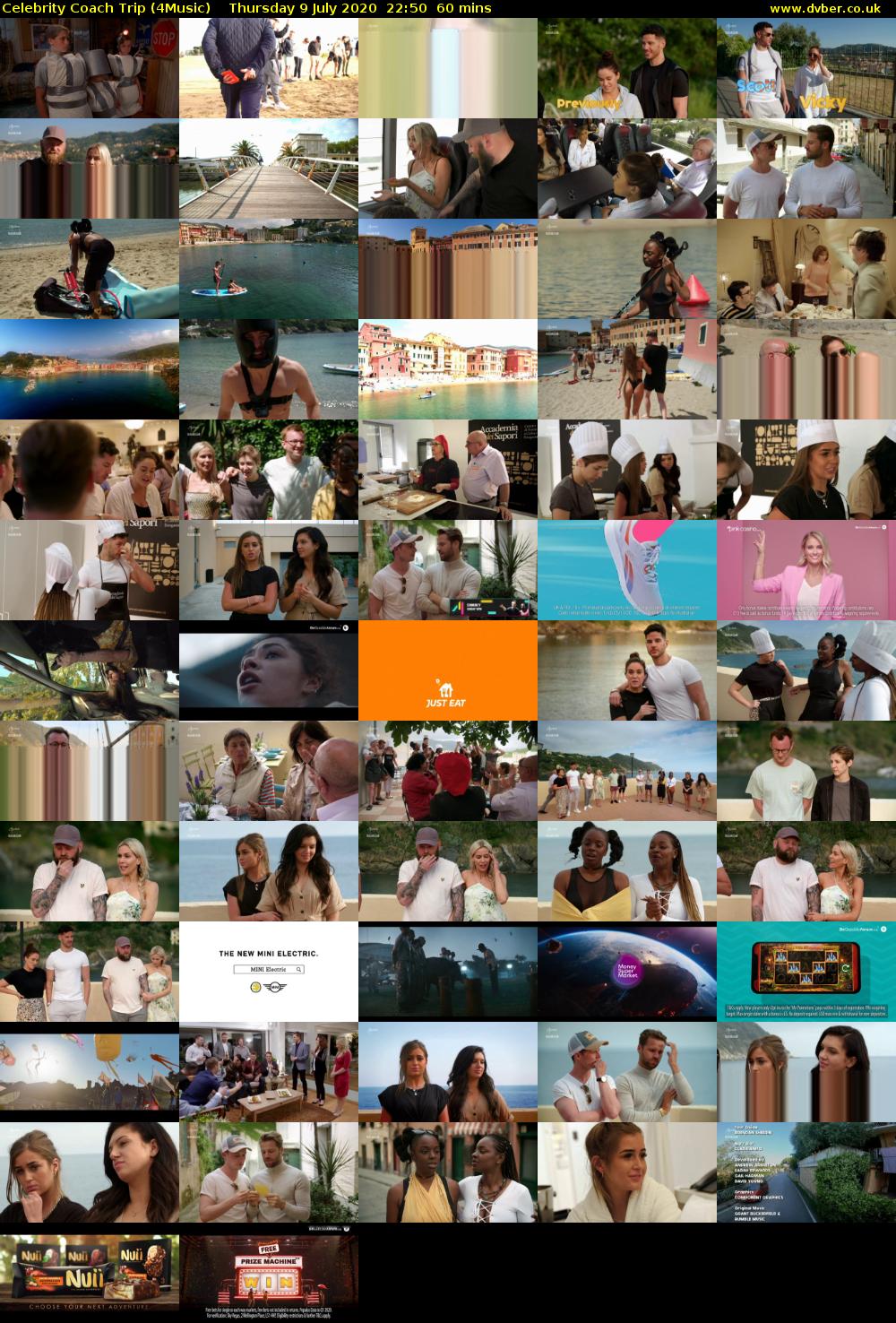 Celebrity Coach Trip (4Music) Thursday 9 July 2020 22:50 - 23:50